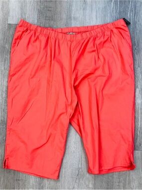 Woman Within LINEN Capri Pants - Size 40 Petite
